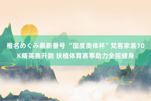   椎名めぐみ最新番号 “国度奥体杯”梵客家装10K精英赛开跑 扶植体育赛事助力全民健身